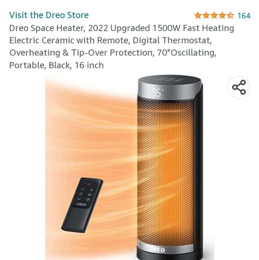 Dreo Fan heater